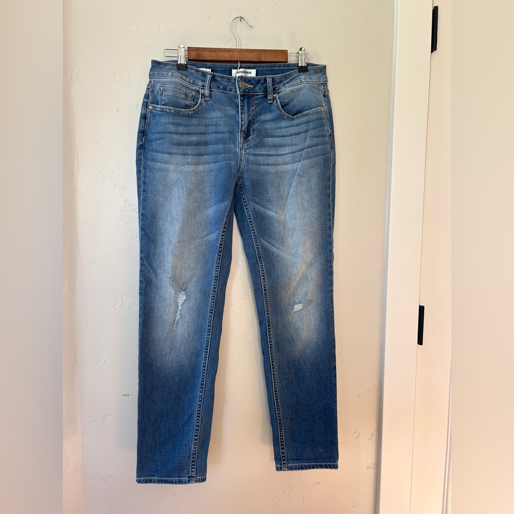 Vigoss Women's Straight Leg Blue Jeans